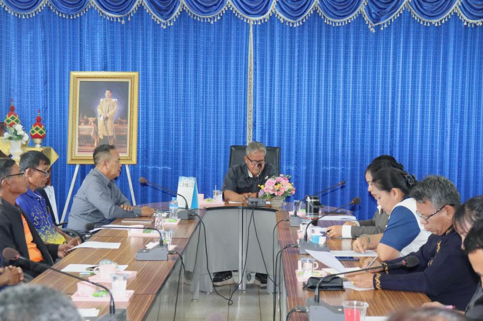 ประชุมโครงการจัดการแข่งขันกีฬาต้านยาเสพติด ประจำปี 2569