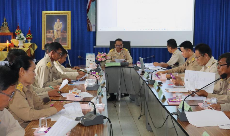 ประชุมสภาเทศบาลตำบลกุดแฮด สมัยสามัญ สมัยที่ ๑ ครั้งที่ ๑ ประจำปี ๒๕๖๙